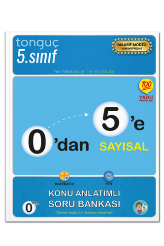 0'dan 5'e Sayısal Konu Anlatımlı Soru Bankası - Tonguç Yayınları