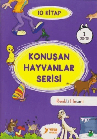 1. Sınıf Konuşan Hayvanlar Serisi (10 Kitap Takım) - Müzehher Özgün - Yuva Yayınları