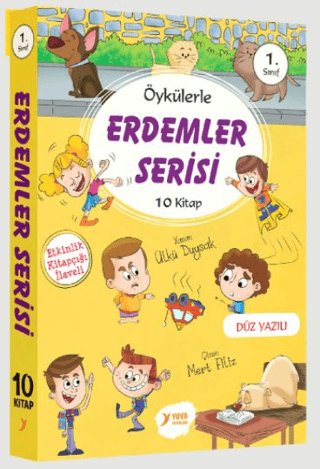 1. Sınıf Öykülerle Erdemler Serisi Seti (10 Kitap Takım) - Kolektif - Yuva Yayınları