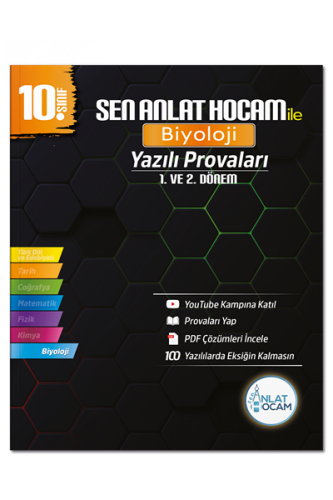 10. Sınıf Biyoloji Yazılı Provaları - Sen Anlat Hocam