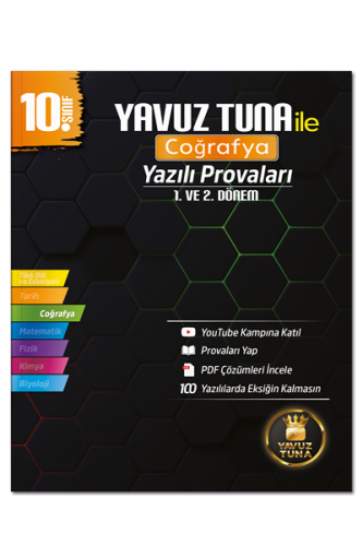10. Sınıf Coğrafya Yazılı Provaları - Yavuz Tuna
