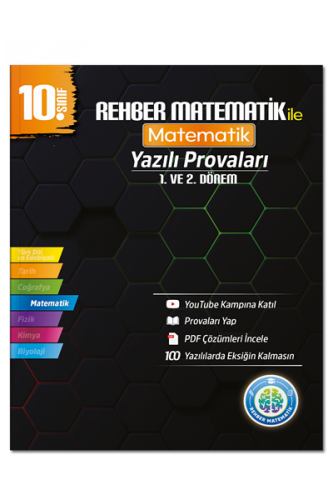 10. Sınıf Matematik Yazılı Provaları - Rehber Matematik Yayınları