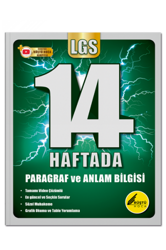 14 Haftada LGS Paragraf ve Anlam Bilgisi - Rüştü Hoca