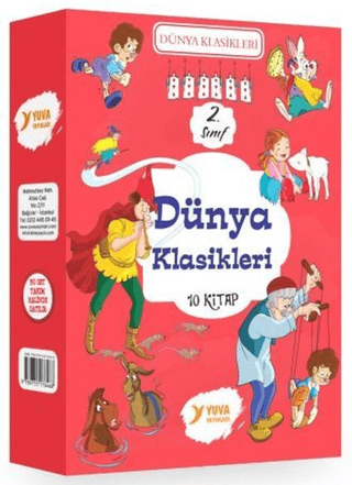 2. Sınıf Dünya Klasikleri (10 Kitap Takım) - Kolektif - Yuva Yayınları