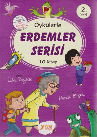 2. Sınıflar İçin Öykülerle Erdemler Serisi (10 Kitap Takım) - Kolektif - Yuva Yayınları