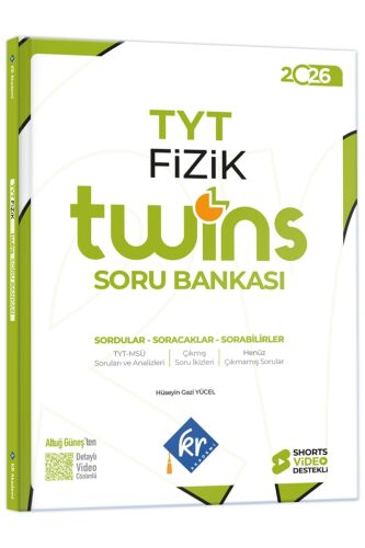 2026 TYT Twins Fizik Soru Bankası KR Akademi Yayınları - 1