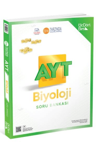 2027 AYT Biyoloji Soru Bankası - Erdinç Çakıroğlu - Üç Dört Beş Yayınları