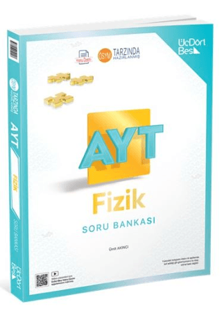 2027 AYT Fizik Soru Bankası - Ümit Akıncı - Üç Dört Beş Yayınları