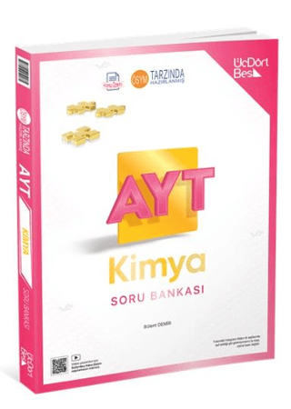 2027 AYT Kimya Soru Bankası - Bülent Demir - Üç Dört Beş Yayınları