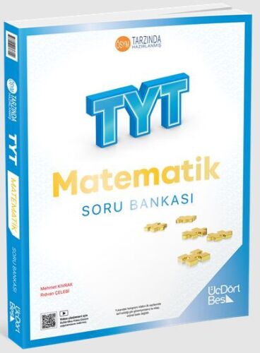 2027 TYT Matematik Soru Bankası - Üç Dört Beş Yayınları