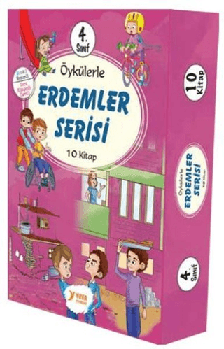 4. Sınıf Öykülerle Erdemler Serisi (10 Kitaplık Set) - Ülkü Duysak - Yuva Yayınları