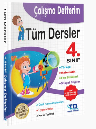 4. Sınıf Tüm Dersler Çalışma Defterim - Kolektif - Tandem Yayınları