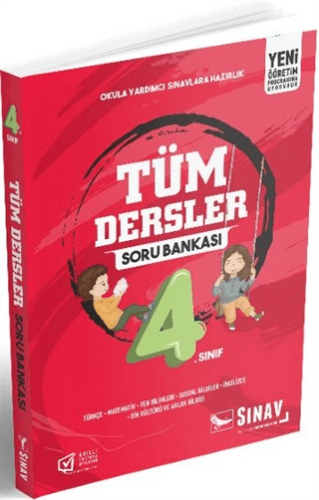 4. Sınıf Tüm Dersler Soru Bankası - Kolektif - Sınav Yayınları