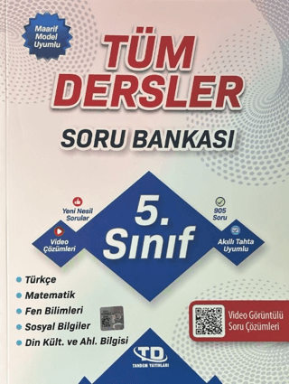 5. Sınıf Tüm Dersler Soru Bankası - Kolektif - Tandem Yayınları