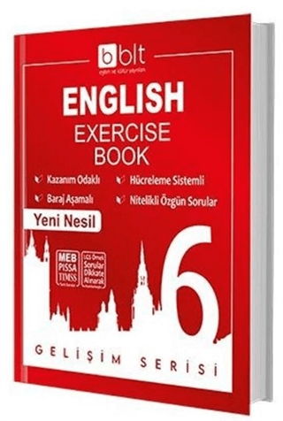 6. Sınıf English Exercise Book - Kolektif - Bulut Eğitim ve Kültür Yayınları