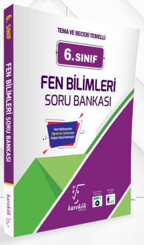 6. Sınıf Fen Bilimleri Soru Bankası - İnan Şarman - Karekök Yayıncılık