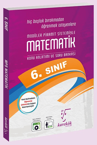 6. Sınıf Matematik MPS Konu Anlatımlı Soru Bankası - Kolektif - Karekök Yayıncılık