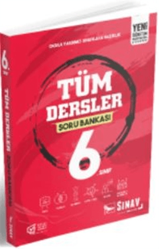 6. Sınıf Tüm Dersler Soru Bankası - Kolektif - Sınav Yayınları