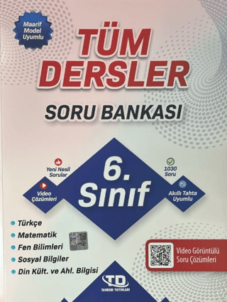 6. Sınıf Tüm Dersler Soru Bankası - Kolektif - Tandem Yayınları