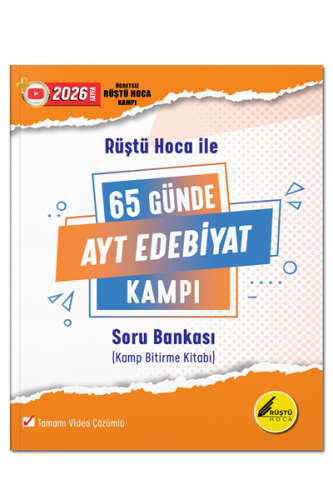 65 Günde AYT Edebiyat Kamp Kitabı - Rüştü Hoca