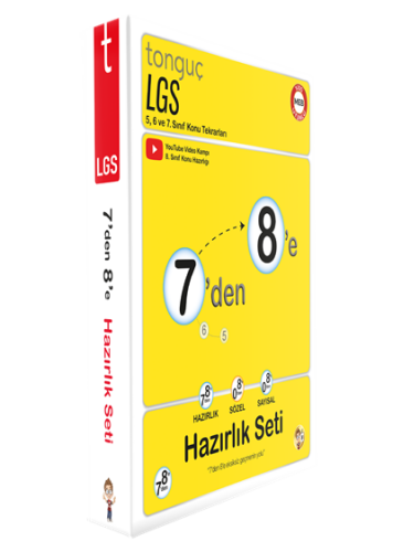7'den 8'e Hazırlık Seti - Tonguç Yayınları