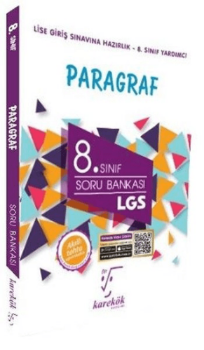 8. Sınıf LGS Paragraf Soru Bankası - Ebru Çaloğlu - Karekök Yayıncılık