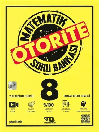 8. Sınıf Matematik Otorite Soru Bankası - Şahin Gültekin - Tandem Yayınları