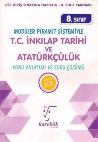 8. Sınıf TC İnkılap Tarihi ve Atatürkçülük MPS Konu Anlatımı ve Soru Çözümü - Kolektif - Karekök Yayıncılık