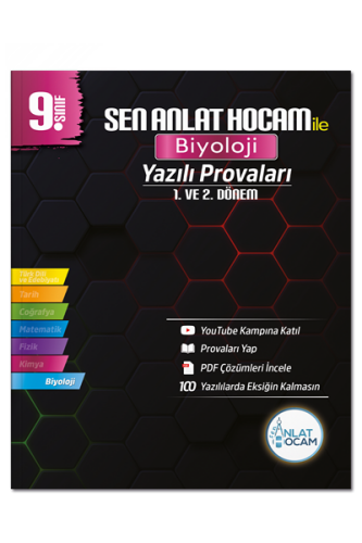 9. Sınıf Biyoloji Yazılı Provaları - Sen Anlat Hocam