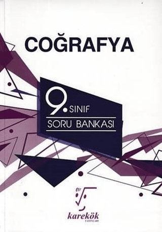 9. Sınıf Coğrafya Soru Bankası - Ergin Taylan - Karekök Yayıncılık