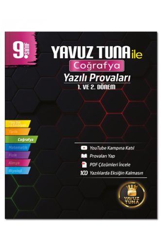 9. Sınıf Coğrafya Yazılı Provaları - Yavuz Tuna