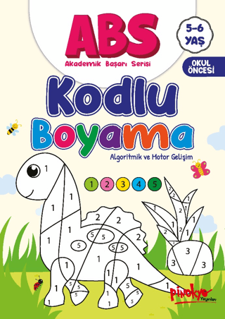 ABS 5-6 Yaş Kodlu Boyama - Buçe Dayı - Pinokyo Yayınları