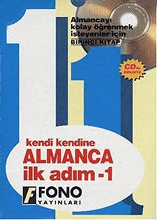 Almanca İlk Adım 1 (Sesli Kitap) - Ender Erenel - Fono Yayınları