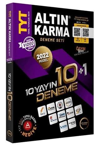 Altınkarma TYT 10+1 Deneme 2022 - Kolektif - Altın Karma Yayınları