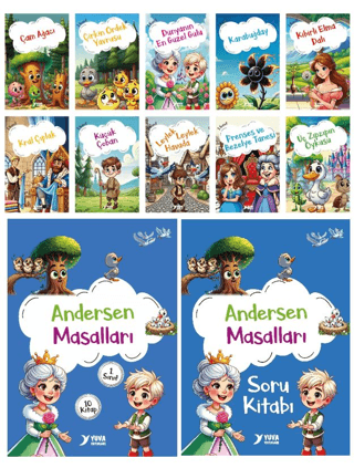 Andersen Masalları (10 Kitap) - Ülkü Duysak - Yuva Yayınları