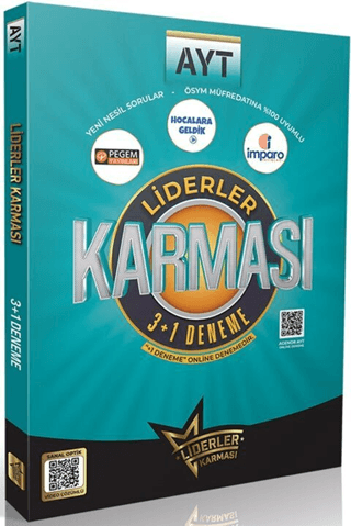 AYT 3+1 Deneme Seti - Kolektif - Liderler Karması Yayınları