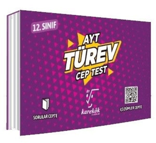 AYT Cep Test 12. Sınıf Türev - Kolektif - Karekök Yayıncılık