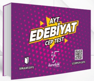 AYT Cep Test Edebiyat - Kolektif - Karekök Yayıncılık