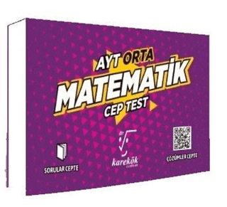AYT Cep Test Matematik (Orta) - Kolektif - Karekök Yayıncılık