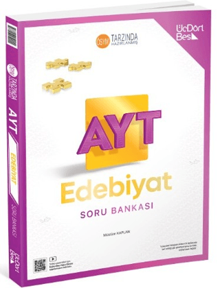 AYT Edebiyat Soru Bankası - Müslüm Kaplan - Üç Dört Beş Yayınları
