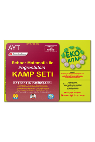 AYT Matematik Fasikülleri Seti Eko - Tonguç Kampüs