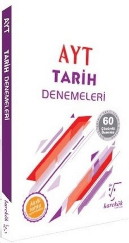 AYT Tarih Denemeleri 60 Çözümlü Deneme - Burhan Duş - Karekök Yayıncılık