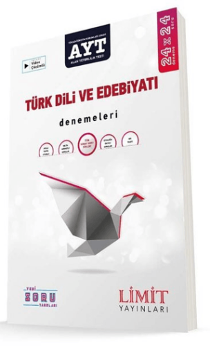 AYT Türk Dili ve Edebiyatı Denemeleri 24'lü - Mehmet Saylan - Limit Yayınları