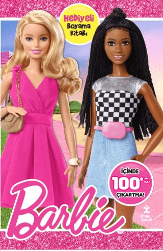 Barbie 100+ Çıkartma Hediyeli Boyama Kitabı - Kolektif - 1