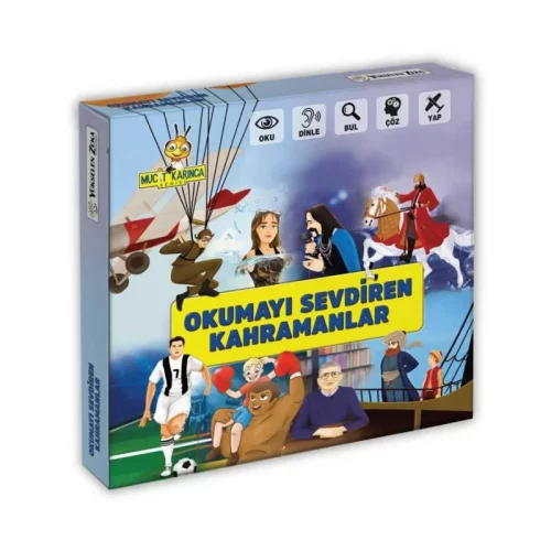 Çocuklara Okumayı Sevdiren Kahramanlar Seti (6-12 Yaş) - 1