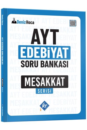 Deniz Hoca AYT Edebiyat Soru Bankası Meşakkat Serisi KR Akademi Yayınları - 1