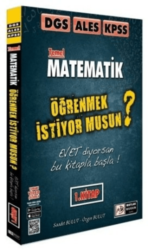 DGS ALES KPSS Temel Matematik Video Çözümlü Soru Bankası 1. Kitap - Özgen Bulut - Mutlak Değer Yayıncılık