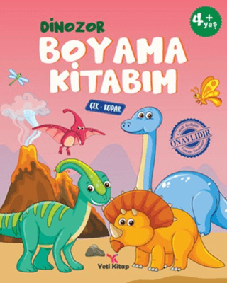 Dinozor Boyama Kitabım - Kolektif - Yeti Kitap