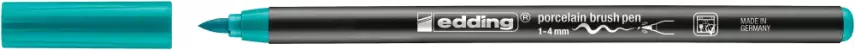 Edding 4200 Porselen Kalemi 1-4mm Turkuaz - 1