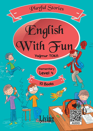 English With Fun Level 4 - 10 Kitap - Yağmur Toka - Living English Dictionary